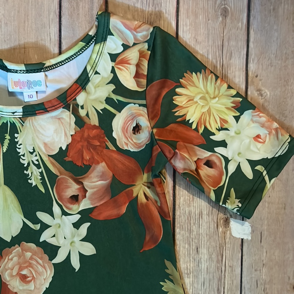 LuLaRoe girls dress - Picture 3 of 4